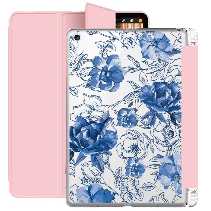 E. Case iPad Flores Azules
