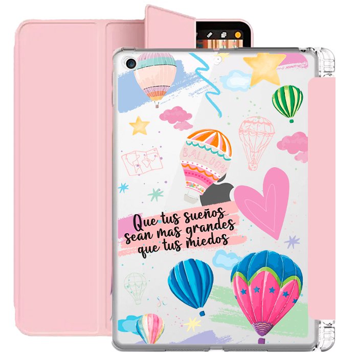 E. Case iPad Globos