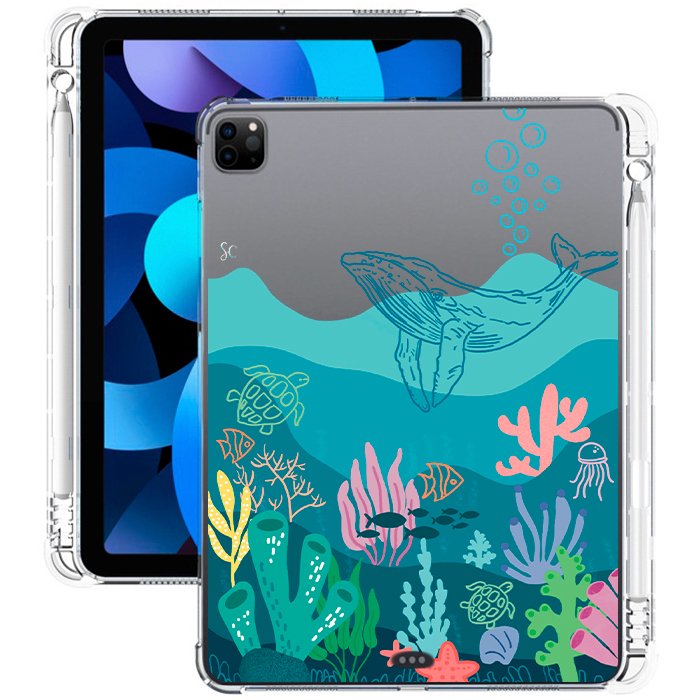 E. Case iPad Ballena