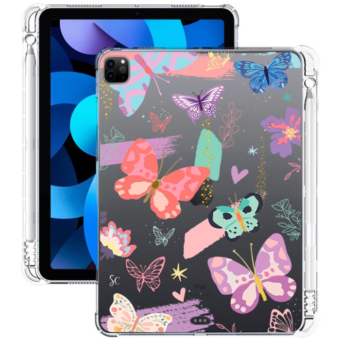 E. Case iPad Mariposas Colores