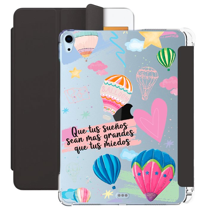 E. Case iPad Globos