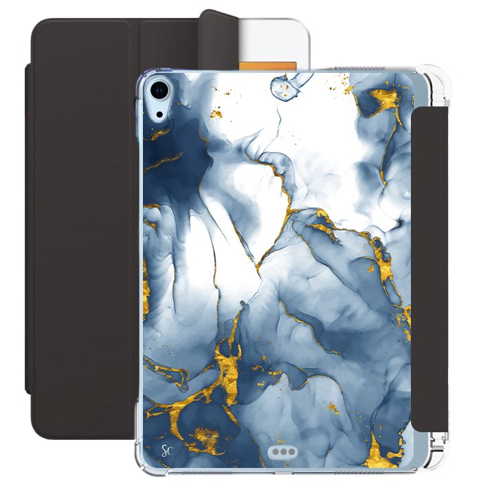 E. Case iPad Marmol Azul
