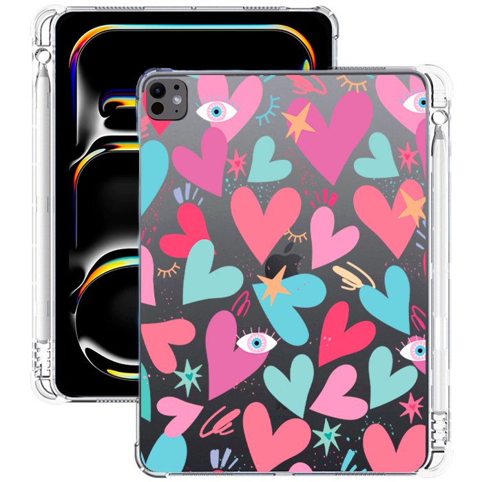 E. Case iPad Corazones 2