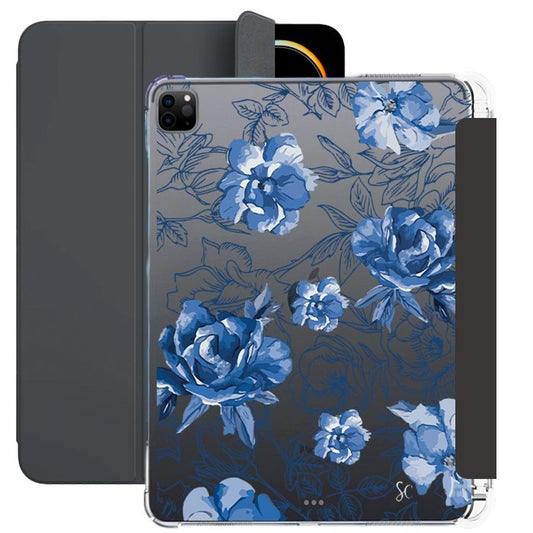 E. Case iPad Flores Azules
