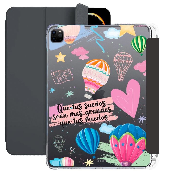 E. Case iPad Globos