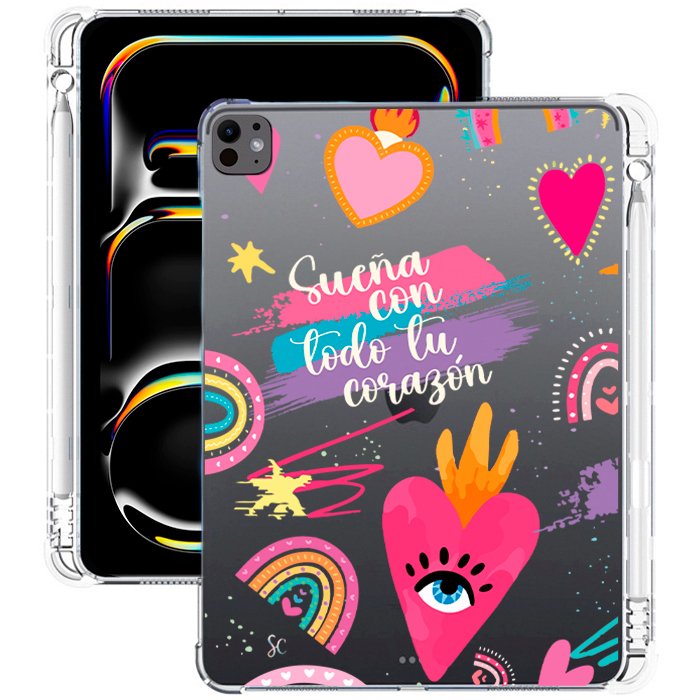 E. Case iPad Corazones 3
