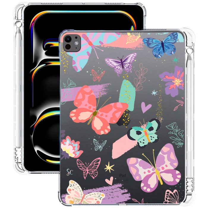 E. Case iPad Mariposas Colores