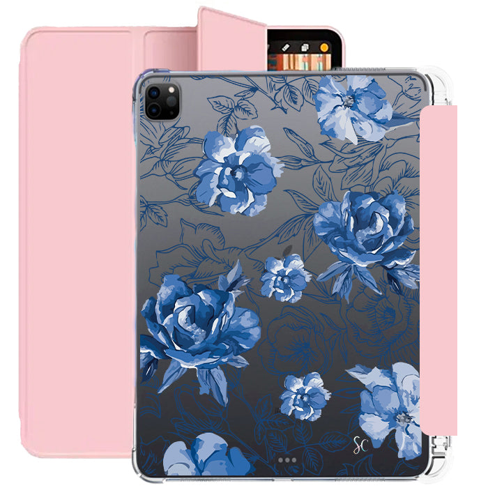 E. Case iPad Flores Azules