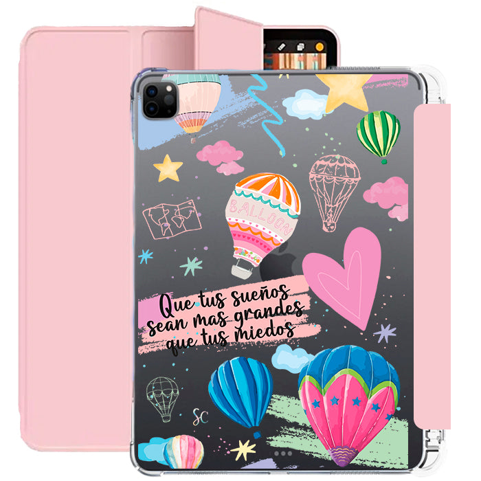 E. Case iPad Globos