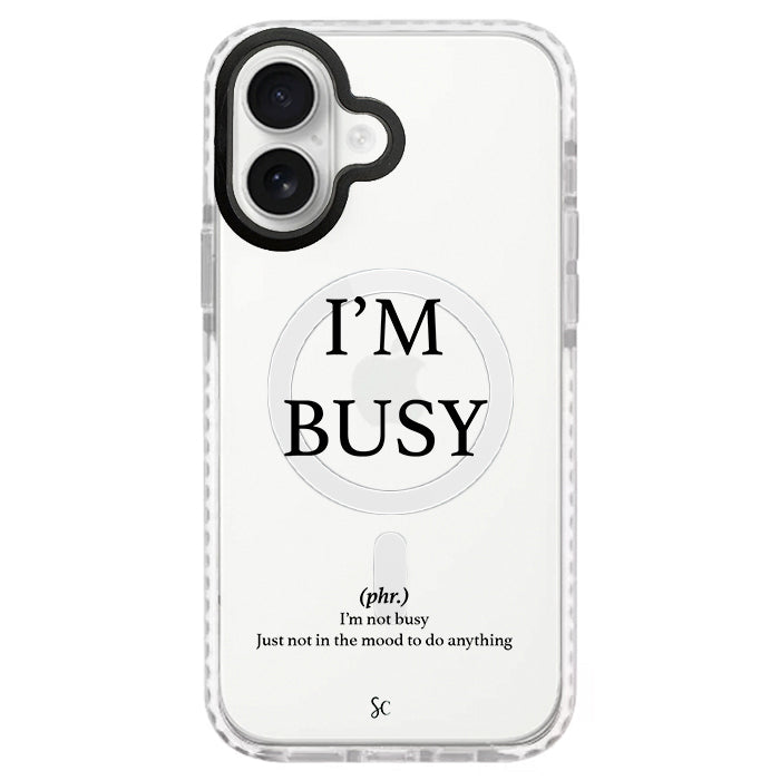 Case Celular Estoy Ocupada - iPhone