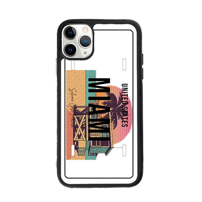 E. iPhone Placa Miami