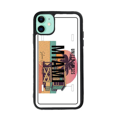 E. iPhone Placa Miami