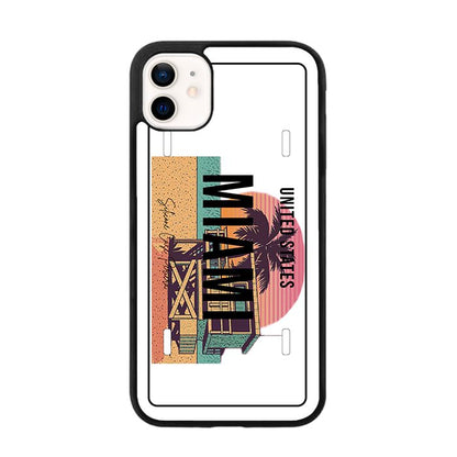 E. iPhone Placa Miami
