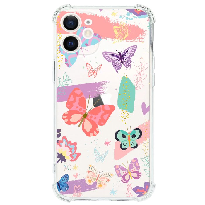 Case Celular Mariposas Colores - iPhone