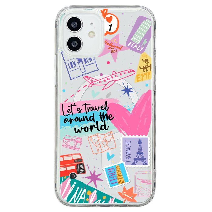 Case Celular Viajes - iPhone