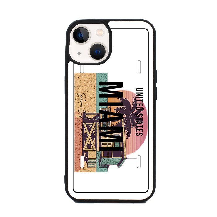 E. iPhone Placa Miami