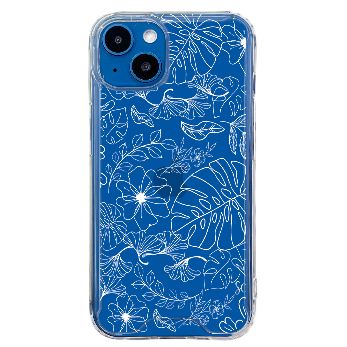 E. Case flores blancas - Xiaomi