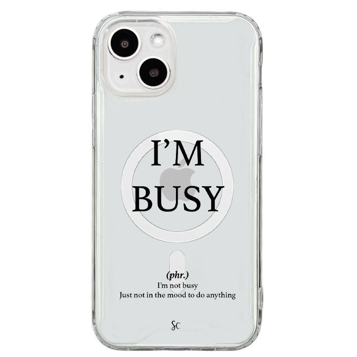 Case Celular Estoy Ocupada - iPhone