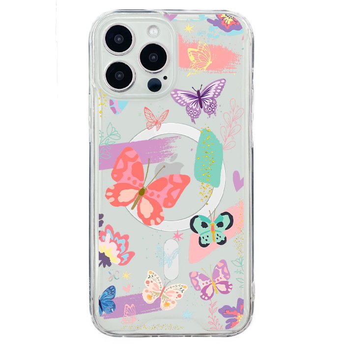 Case Celular Mariposas Colores - iPhone