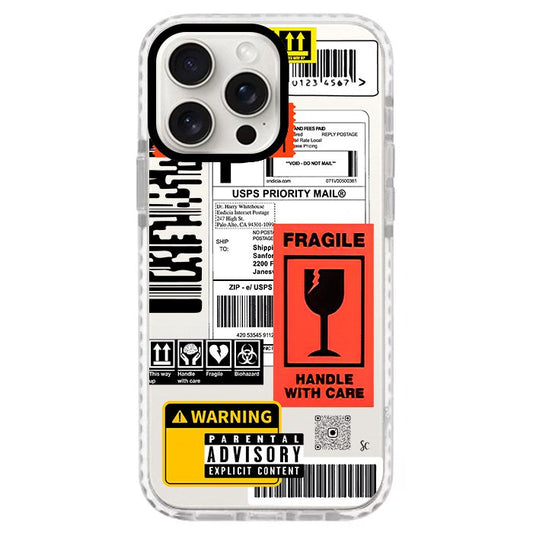 Case Celular Warning - iPhone