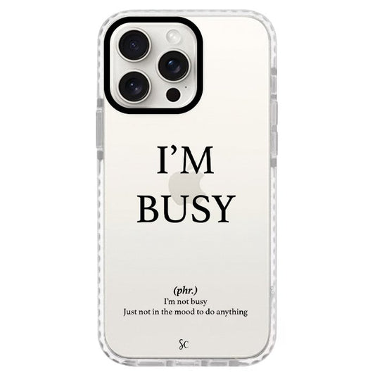 Case Celular Estoy Ocupada - iPhone