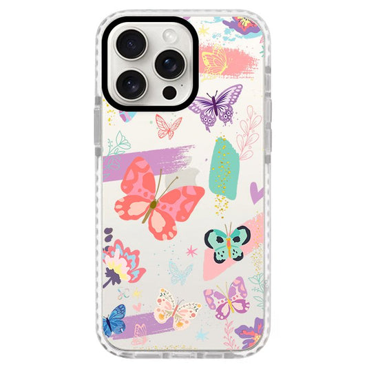 Case Celular Mariposas Colores - iPhone