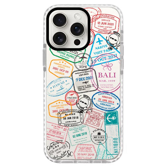 Case Celular Sellos Pasaporte - iPhone