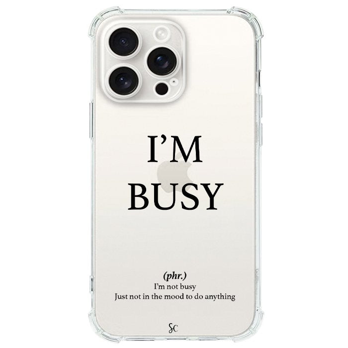 Case Celular Estoy Ocupada - iPhone