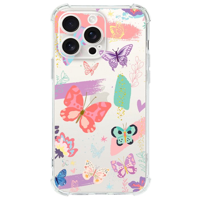 Case Celular Mariposas Colores - iPhone