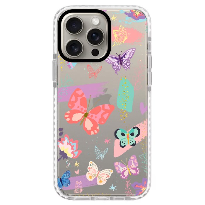 Case Celular Mariposas Colores - iPhone