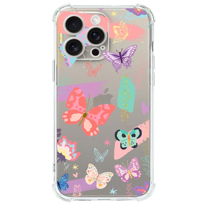 Case Celular Mariposas Colores - iPhone