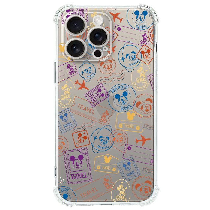 Case Celular Mickey Sellos - iPhone