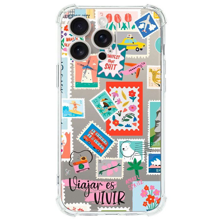 Case Celular Postales - iPhone