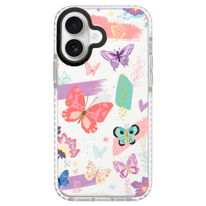 Case Celular Mariposas Colores - iPhone