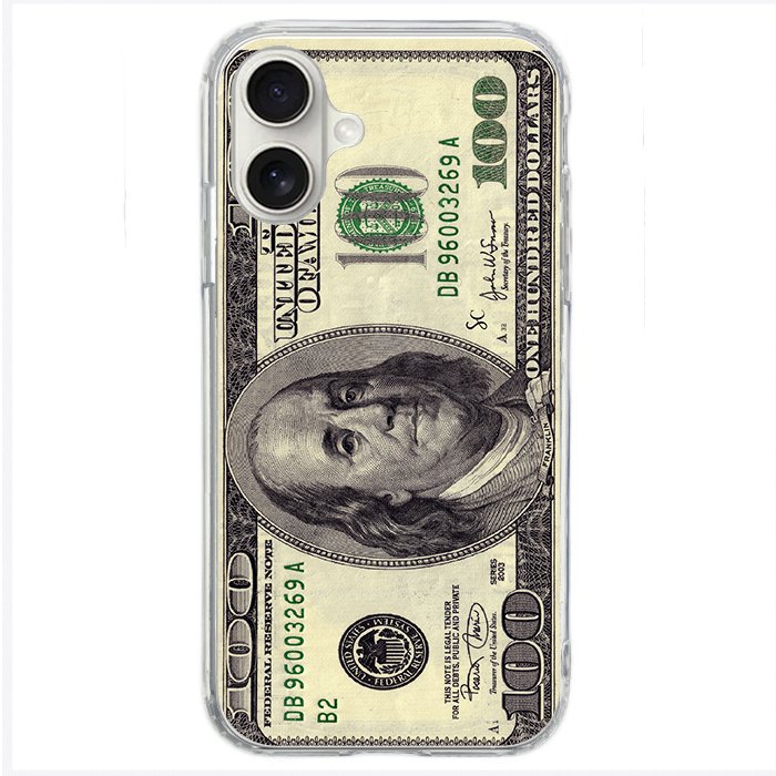 Case Celular Dolar Verde - iPhone