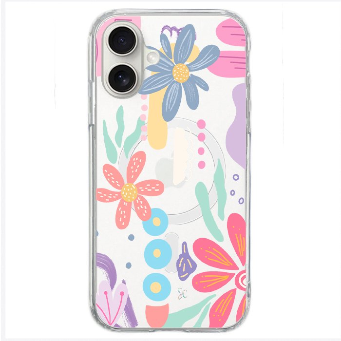 Case Celular Margaritas Colores - iPhone