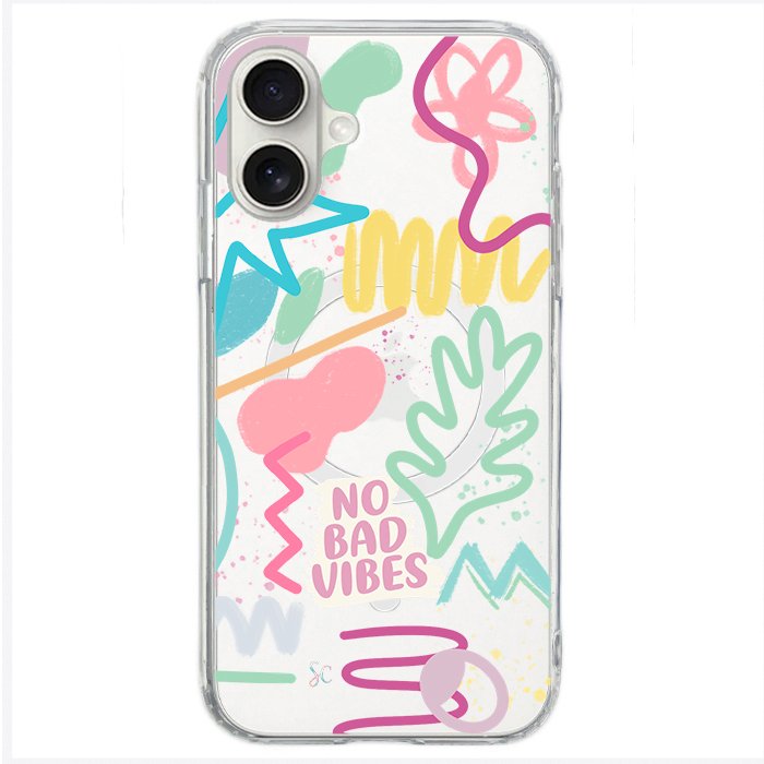 Case Celular No Bad Vibes - iPhone