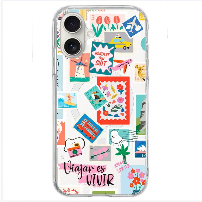 Case Celular Postales - iPhone