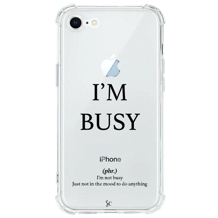 Case Celular Estoy Ocupada - iPhone