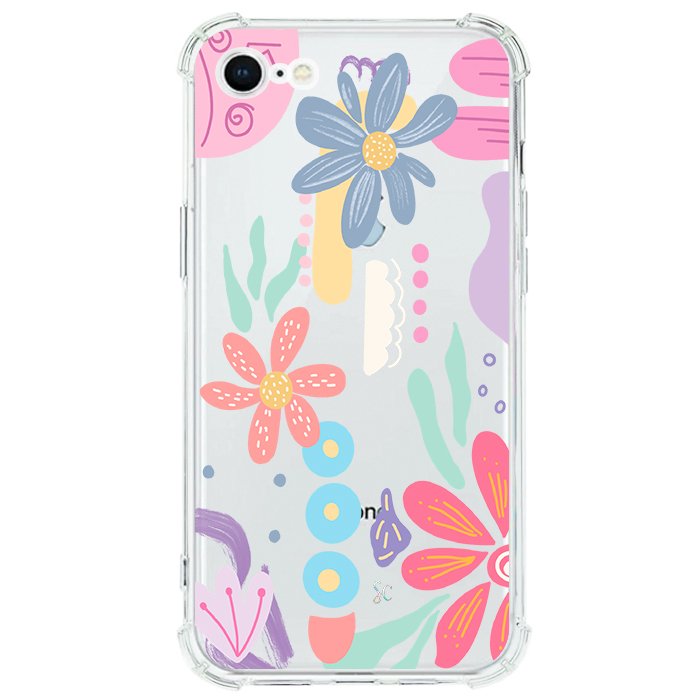 Case Celular Margaritas Colores - iPhone