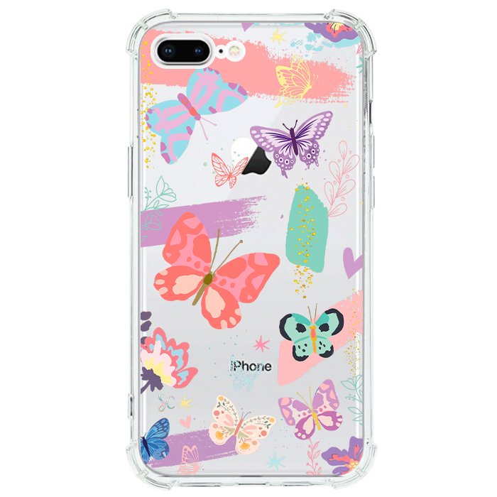 Case Celular Mariposas Colores - iPhone