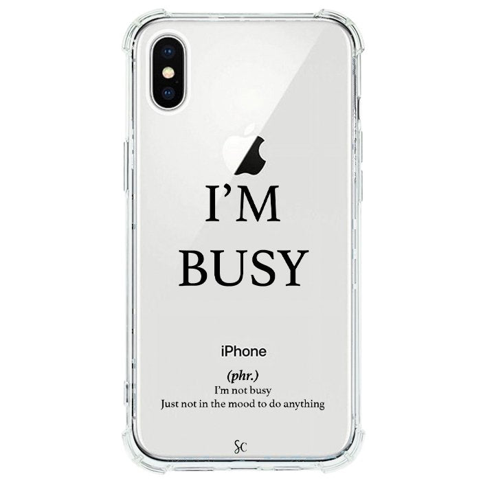 Case Celular Estoy Ocupada - iPhone