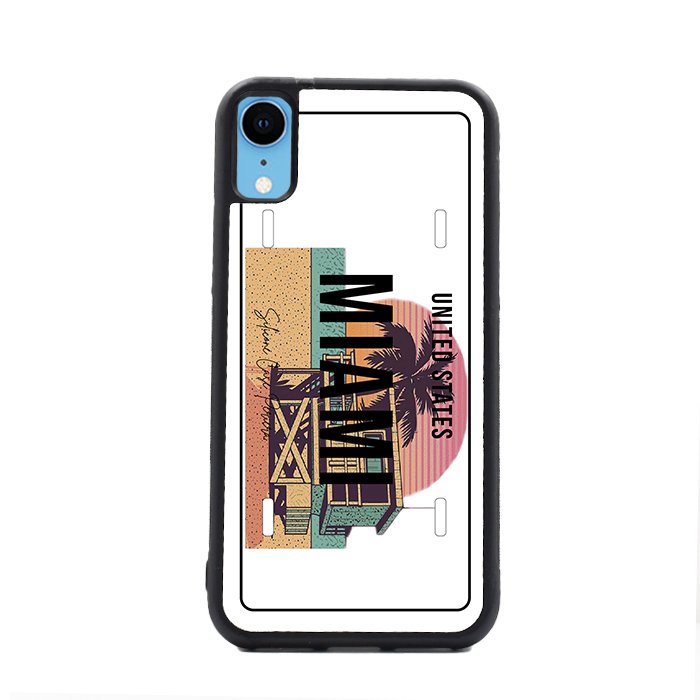 E. iPhone Placa Miami