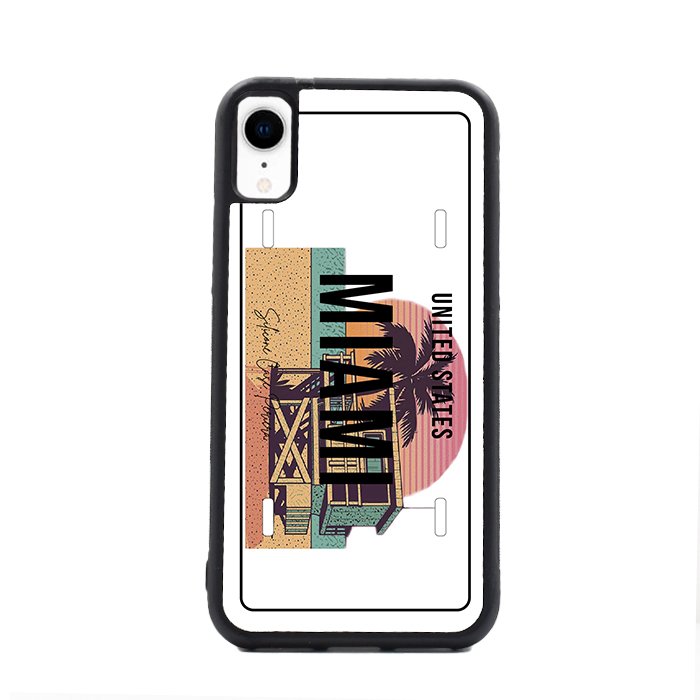 E. iPhone Placa Miami