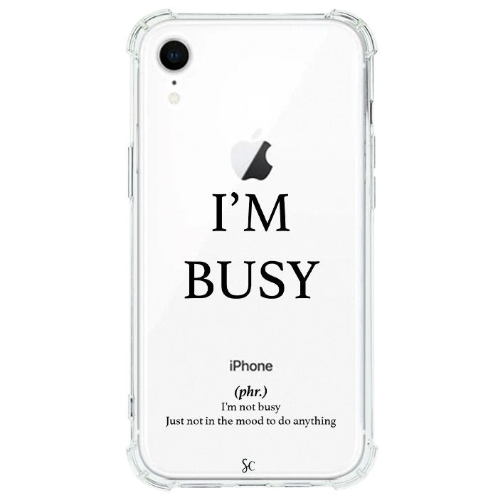 Case Celular Estoy Ocupada - iPhone