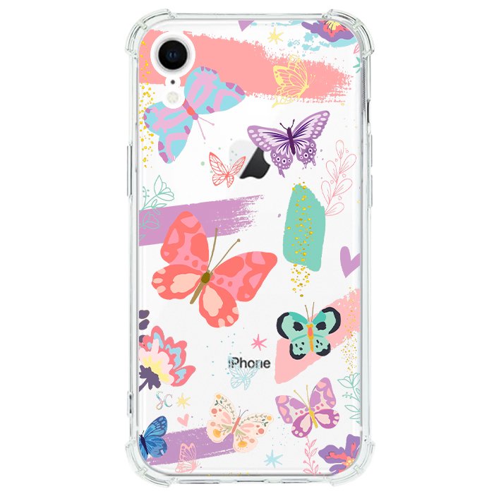 Case Celular Mariposas Colores - iPhone