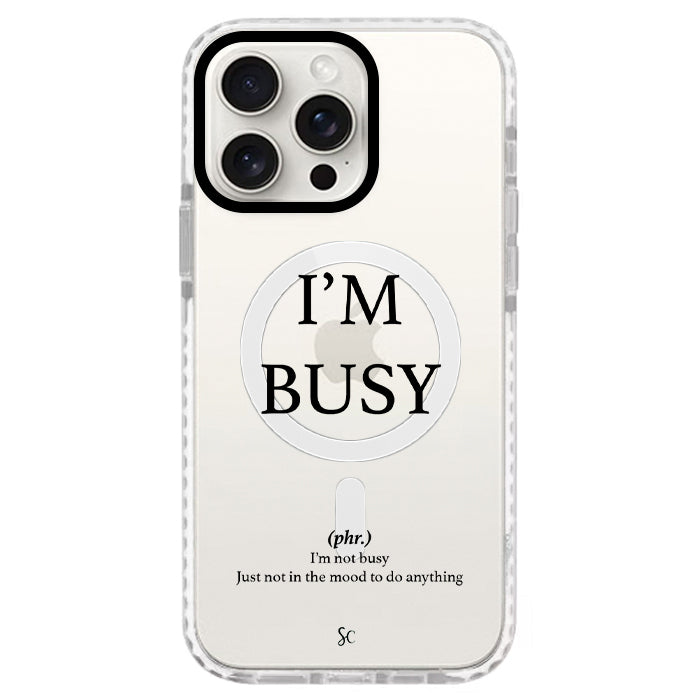 Case Celular Estoy Ocupada - iPhone