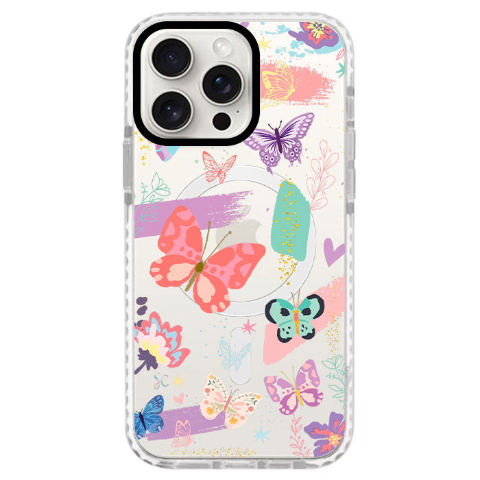 Case Celular Mariposas Colores - iPhone