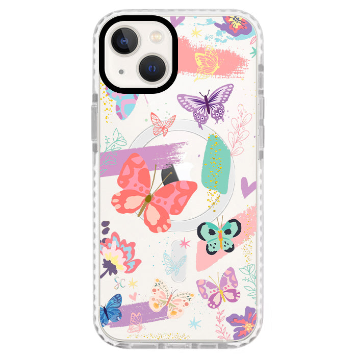 Case Celular Mariposas Colores - iPhone