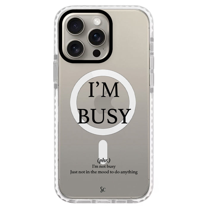 Case Celular Estoy Ocupada - iPhone
